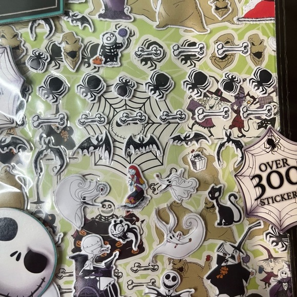 Disney The Nightmare Before Christmas Sticker Pad - Black and White - Picture 5 of 7